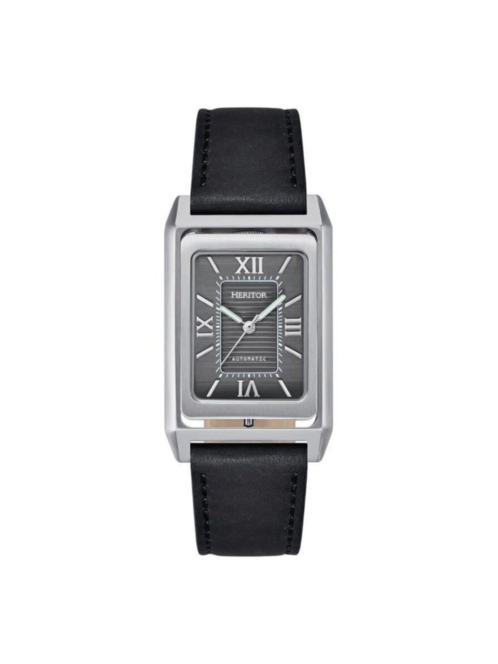 NWT Heritor Esteban Automatic Black Dial Men's Watch